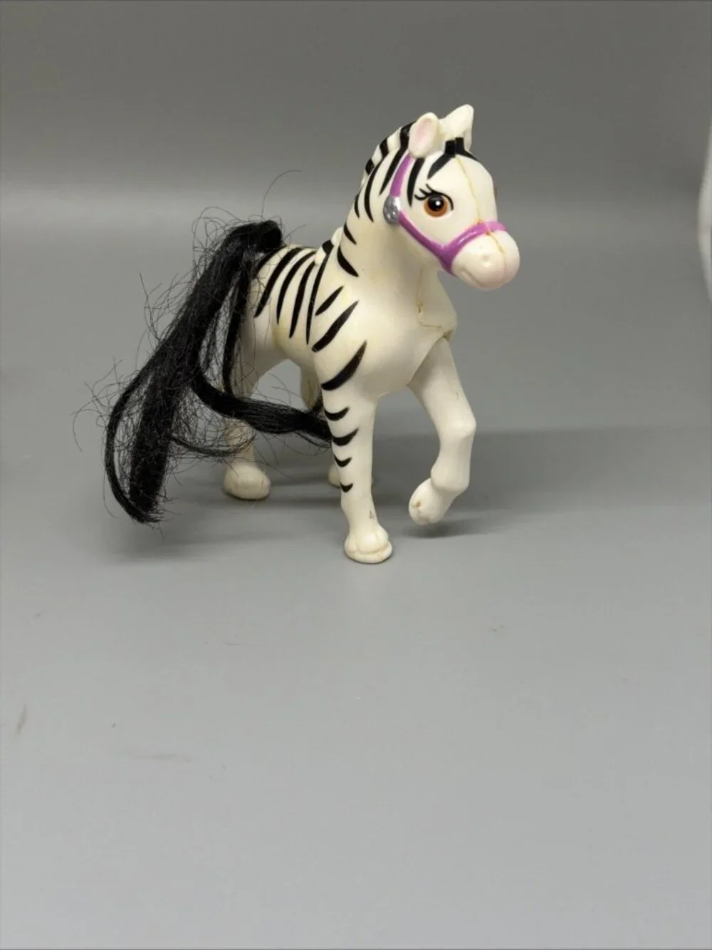 Vintage Littlest Pet Shop Zoo Baby Zebra Set Nursery 1993 90s Kenner (incomplete